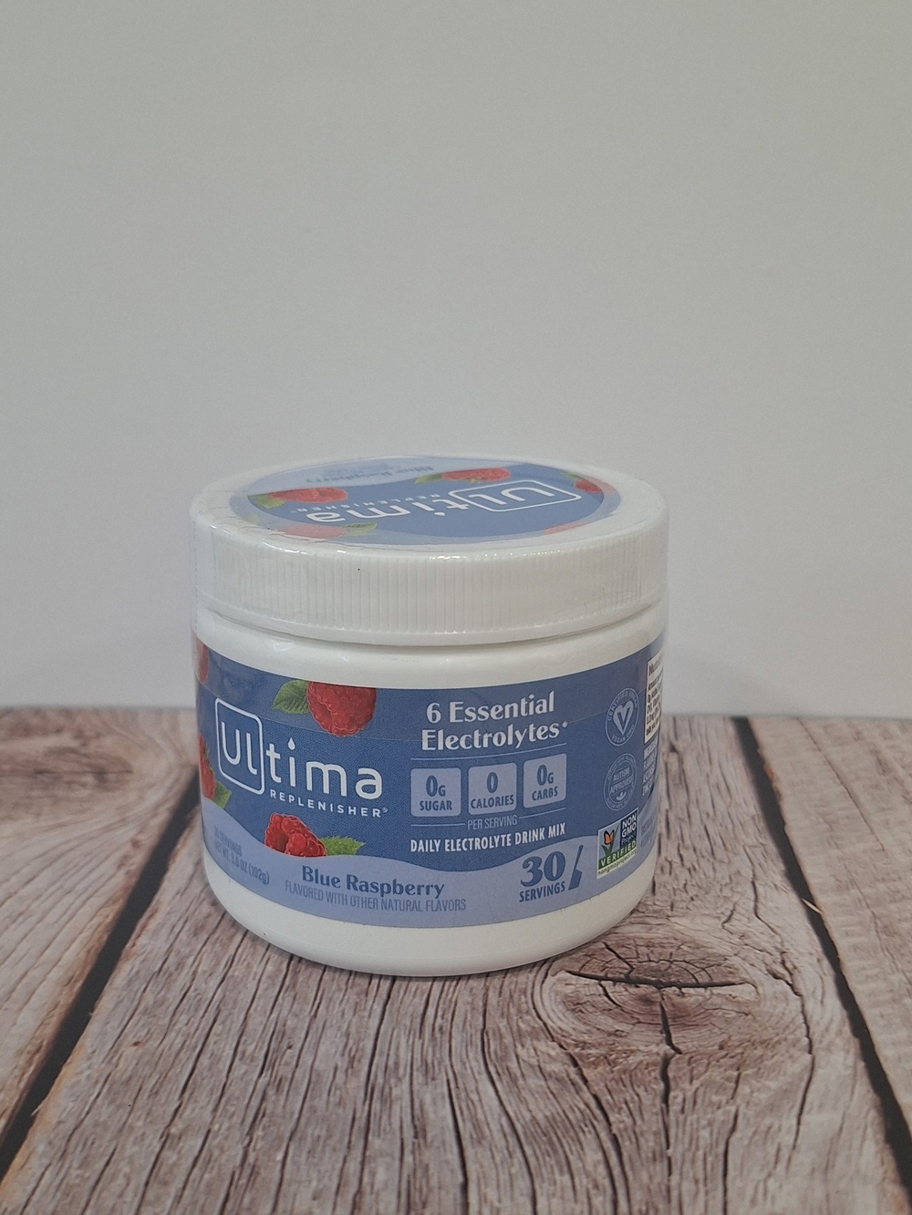 Ultima Replenisher Blue Raspberry Electrolyte Drink Mix Brand New Sealed